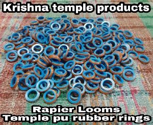Rapier looms temple pu rubber rings