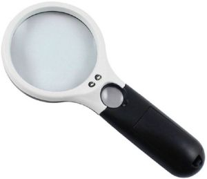 Round Glass Hand Lens Magnifier