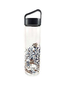 Printed Glass water Bottle