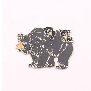 The Bear &amp; Cubs Lapel Pin