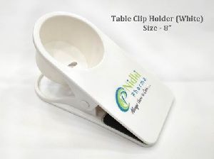 White Bottle Table Clip