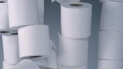 Paper White Toilet Roll