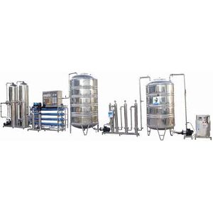 Turnkey Fully automatic Mineral Water Plant &amp; Blow Moulding Machine