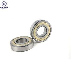 SUNBEARING 6310 Deep Groove Ball Bearing Yellow and Silver 50*110*27mm Chrome Steel GCR15