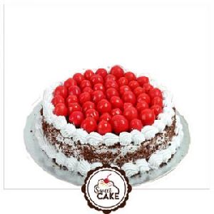 Black Forest Red Cherry Cake