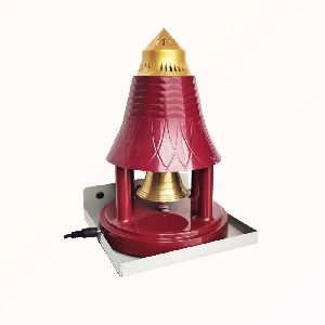 Automatic Pooja Bell For Temples with Stand