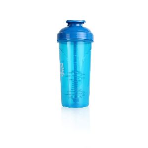 Fitkit Classic 700 ml Shaker (Pack of 1, Blue)