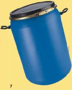 100 Ltr Full Open Mouth Barrel with U Metal Lock Ring