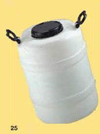 35 Ltrs Round Wide Mouth Barrel