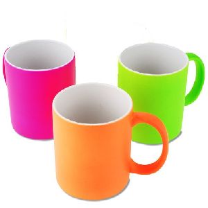 Sublimation Soft Touch Neon  Mug