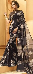 Faux Georgette Sarees