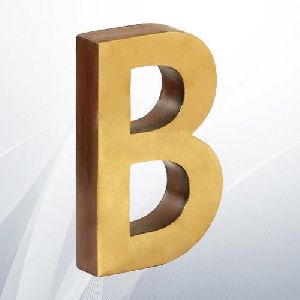 Brass Letter