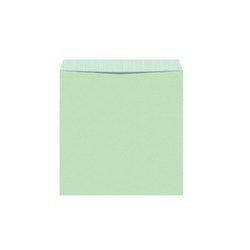 Green Clothlined Envelope
