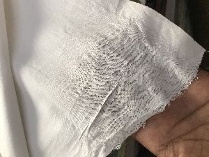 Cottan white mask fabric