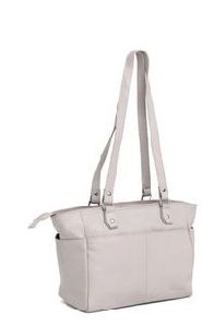 Ladies White Leather Shoulder Bag