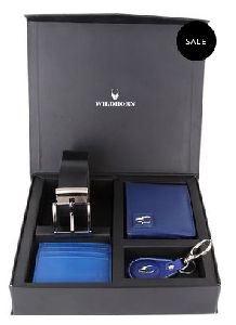 Mens Leather Gift Set