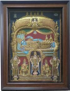 Embossed Antique Tanjore Painting