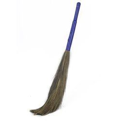plastic handle grass broom