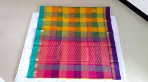 Kota - Chequed Zari Work