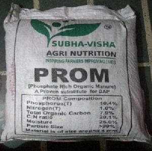 Phosphate rich organic manure (PROM)