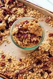 Healthy and delicious breakfast granola