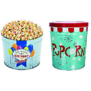 Popcorn Tin Containers