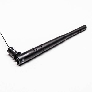 2.4G 3dbi Wi-Fi Antenna IPEX Black Outdoor L 100mm for Panel Mount