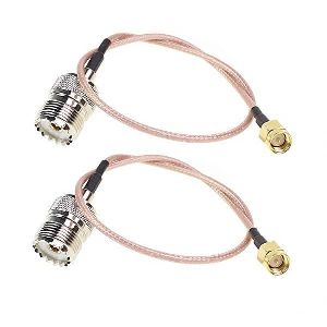 SMA SO239 Cable RG316 15CM With SMA Male To UHF Female