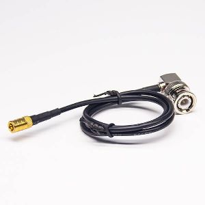SMB To BNC Cable RG174 Assembly Female To Male 50cm