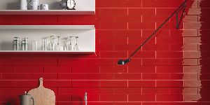 75 X 300mm Blood Red Wall Tiles