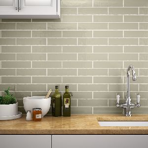 75 X 300mm Light Khaki Wall Tiles