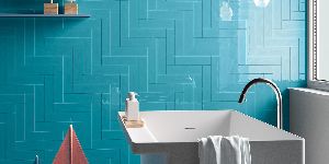 75 X 300mm Tiffany Blue Wall Tiles