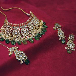 pachi kundan choker necklace set
