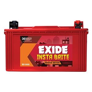 Exide Insta Brite 1500 Battery
