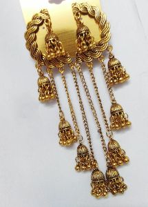 Gold Oxi Earrings
