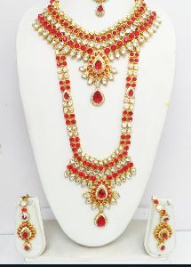 Kadi kundan bridal necklace