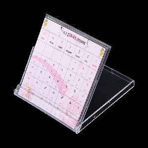 3.5inch Calendar display Box Clear Plastic Calendar Case CD Jewel Case
