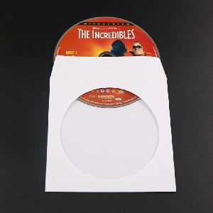 Sunshing Hot Sell Cheap Paper CD Sleeves PP CD DVD Case Sleeves OEM Color CD Packaging Bag Plastic