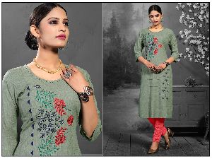 rayon fabric kurti