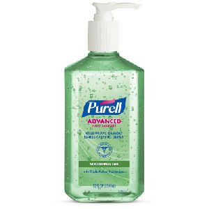 PURELL Advanced Hand Sanitizer Soothing Gel 12 fl oz Table Top Pump Bottle