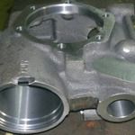 Steering valve housing
