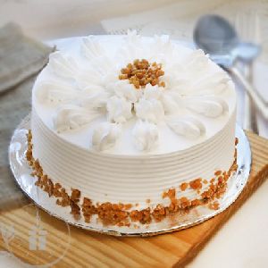 Round Vanilla Cake
