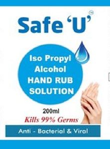 Safe U Hand sanitizer