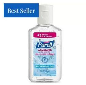 30ml Purell Advanced Hand Sanitizer Refreshing Gel