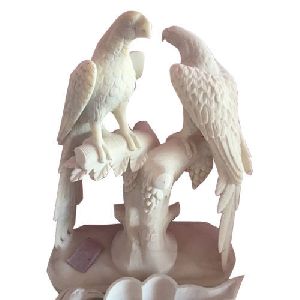 Marble Bird Statue