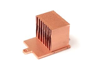 Copper Zipper Fin Cooling Heat Sink