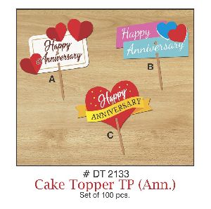 Cake Topper TP (Anniversary)