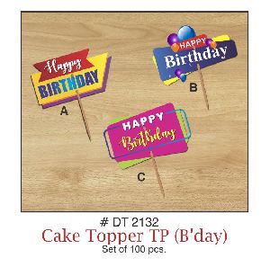 Cake Topper TP (Birthday)
