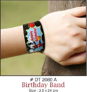 Paper Birthday Wrist Band