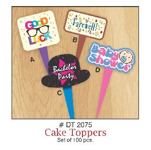 Paper Cake Toppers (Occasional)